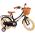 Volare Excellent Kinderfiets - Meisjes - 14 inch - Zwart