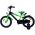 Volare Sportivo Kinderfiets - Jongens - 16 inch - Groen Zwart - Twee Handremmen