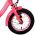 Volare Ashley Kinderfiets - Meisjes - 12 inch - Rood/Roze