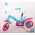 Ocean Kinderfiets - Unisex - 10 inch - Roze Blauw - Doortrapper