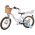 Volare Blossom Kinderfiets - Meisjes - 16 inch - Wit - Twee Handremmen