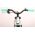 Volare Glamour Kinderfiets - Meisjes - 16 inch - Wit/Mint Groen - Prime Collection