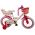 Volare Ashley Kinderfiets - Meisjes - 14 inch - Wit - 95% afgemonteerd