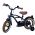 Volare Black Cruiser Kinderfiets - Jongens - 12 inch - Zwart