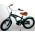 Volare Miracle Cruiser Kinderfiets - Jongens - 14 inch - Mat Blauw - Prime Collection