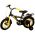 Volare Thombike Kinderfiets - Jongens - 12 inch - Zwart Geel