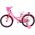 Volare Ashley Kinderfiets - Meisjes - 18 inch - Roze/Rood