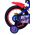 Sonic Prime Kinderfiets - Jongens - 14 inch - Blauw Rood - Twee handremmen