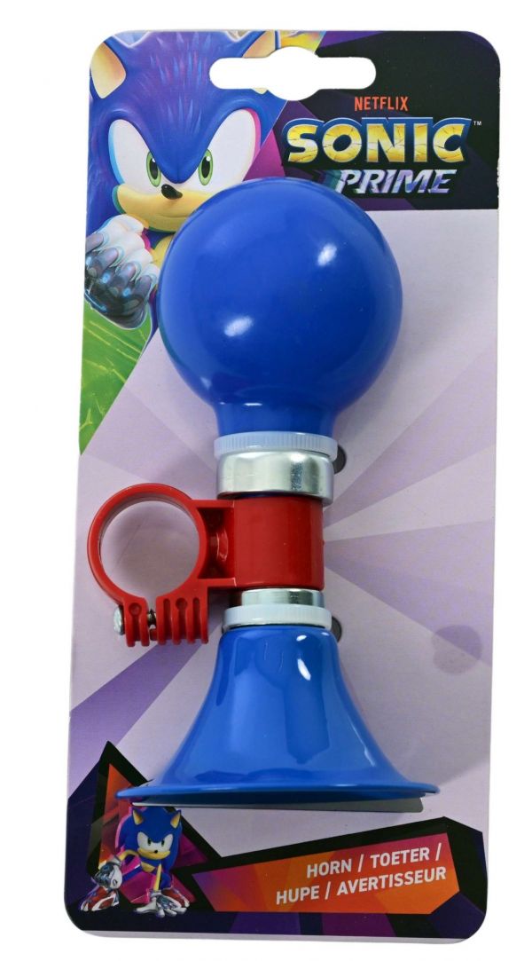 Sonic Prime Fietstoeter - Jongens - Rood Blauw