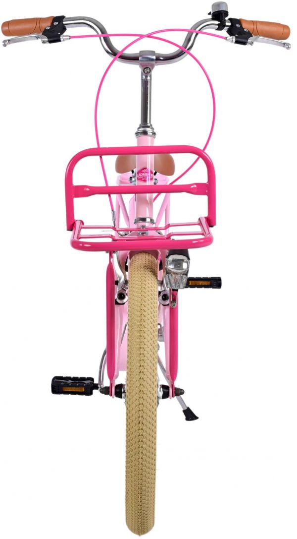 Volare Excellent Kinderfiets - Meisjes - 20 inch - Roze - Twee handremmen