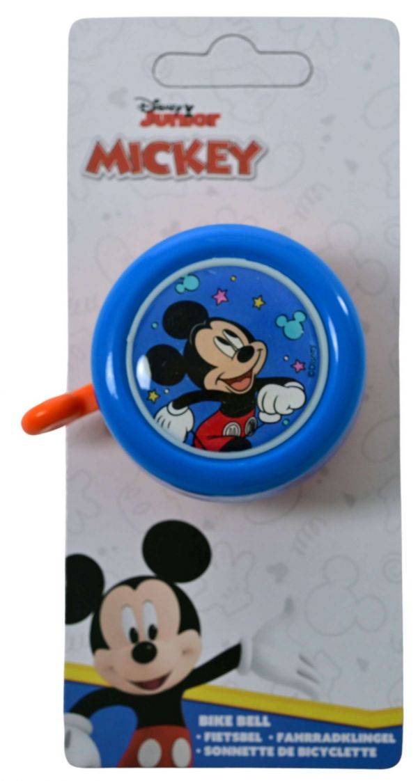 Disney Mickey Mouse Fietsbel - Jongens - Blauw Oranje