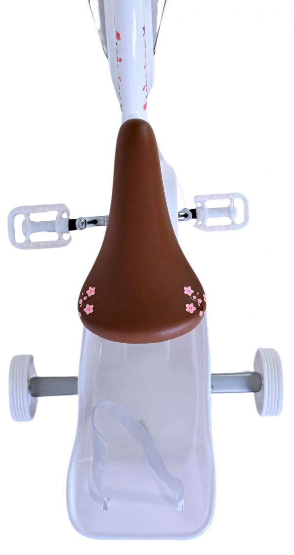 Volare Blossom Kinderfiets - Meisjes - 12 inch - Wit