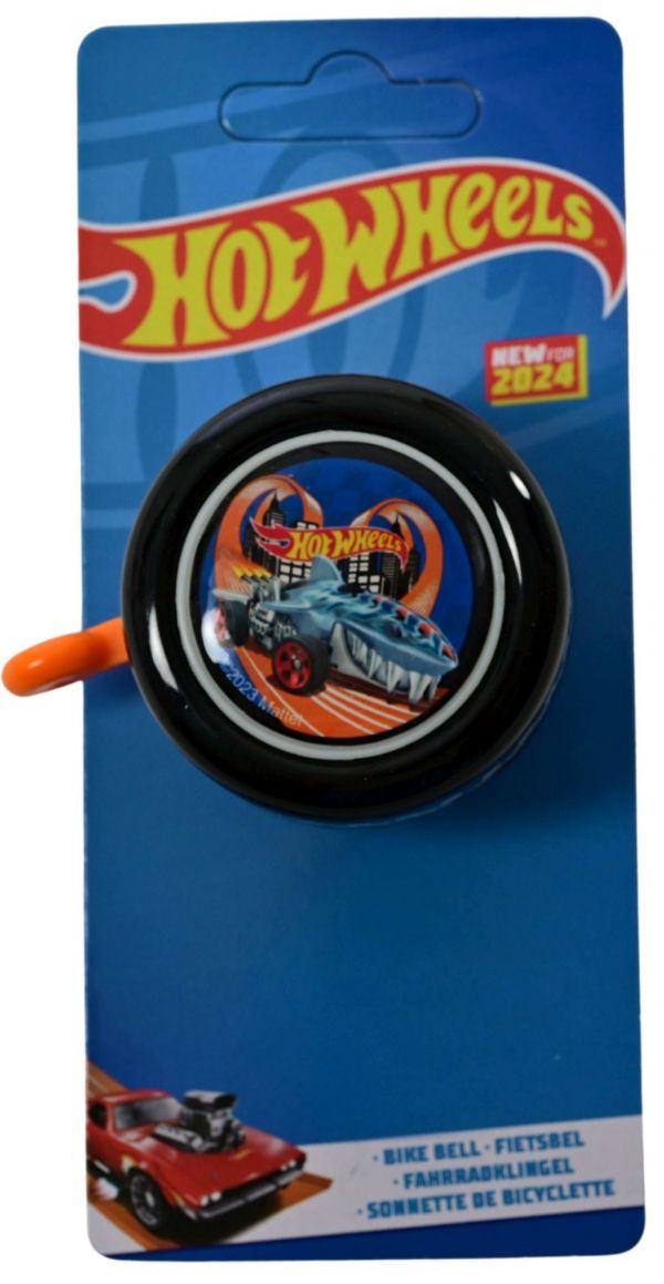 Hot Wheels Fietsbel - Jongens - Oranje - Zwart