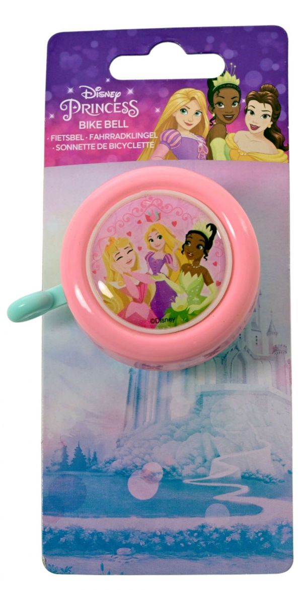 Disney Princess Fietsbel - Meisjes - Roze Blauw