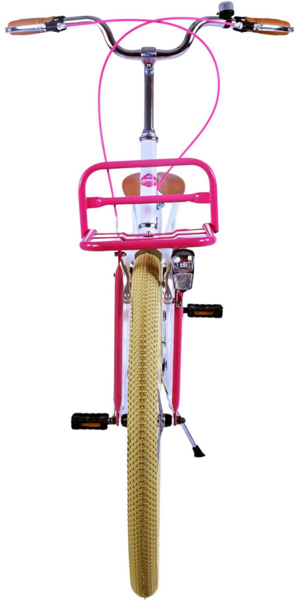 Volare Excellent Kinderfiets - Meisjes - 26 inch - Wit - Twee handremmen