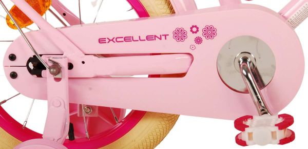 Volare Excellent Kinderfiets - Meisjes - 14 inch - Roze