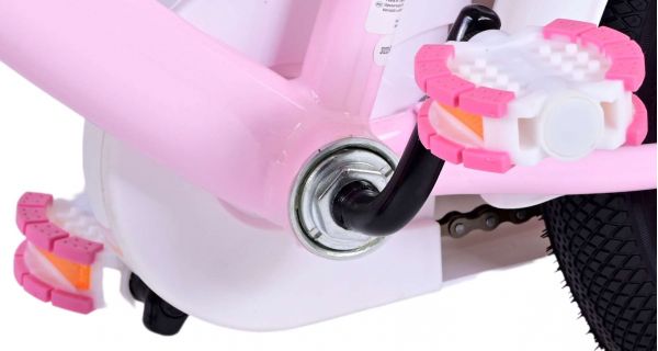 Volare Ashley Kinderfiets - Meisjes - 12 inch - Roze