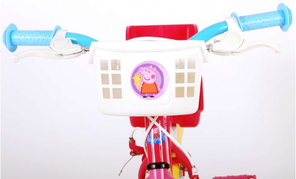 Peppa Pig Kinderfiets - Meisjes - 12 inch - Roze - Twee handremmen