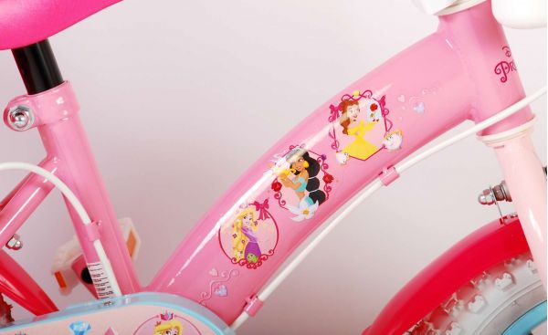 Disney Princess Kinderfiets - Meisjes - 12 inch - Roze - Twee Handremmen