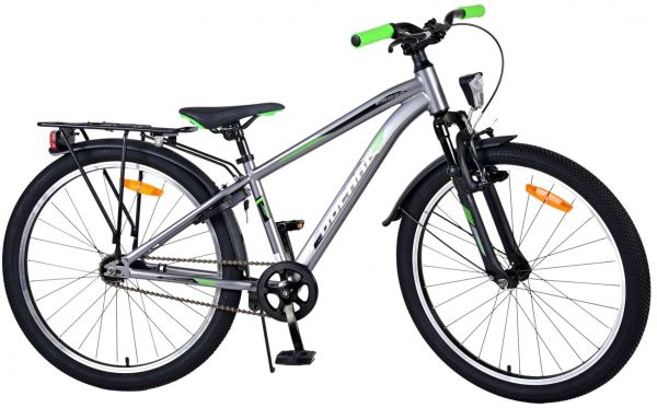 Volare Cross Kinderfiets - Jongens - 24 inch - donker Grijs