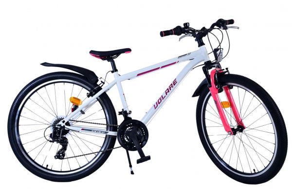 Volare XC Race Kinderfiets - 26 inch - 21 speed - Wit Roze