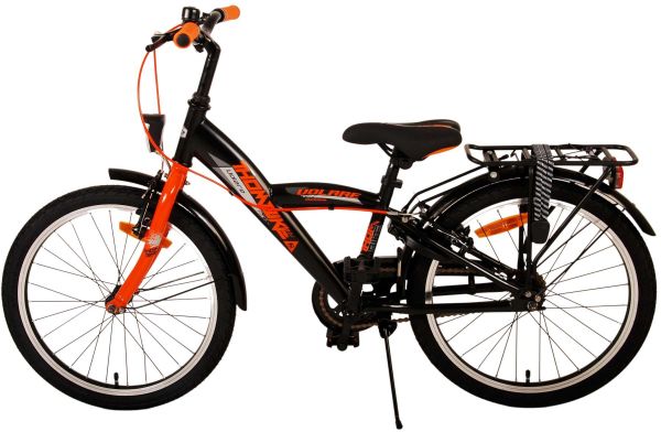 Volare Thombike Kinderfiets - Jongens - 20 inch - Zwart Oranje - Twee Handremmen