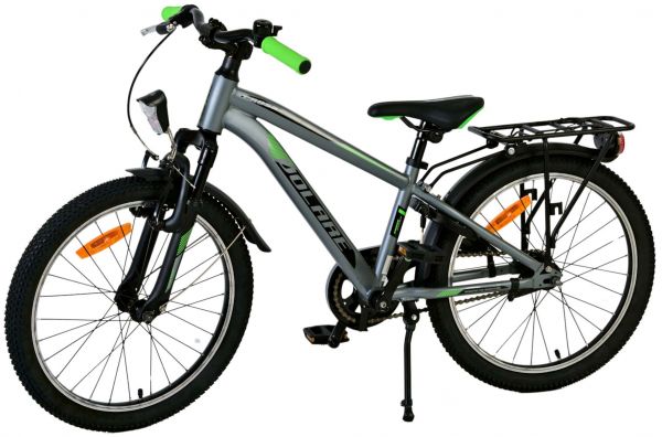 Volare Cross Kinderfiets - Jongens - 20 inch - donker Grijs