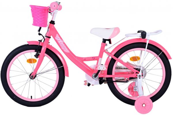 Volare Ashley Kinderfiets - Meisjes - 18 inch - Roze/Rood