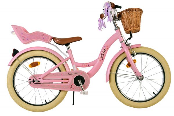 Volare Blossom Kinderfiets - Meisjes - 18 inch - Roze