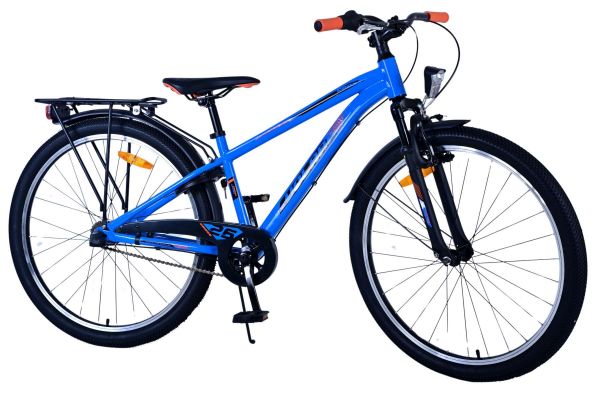 Volare Cross Kinderfiets - Jongens - 26 inch - Blauw - 3 Versnellingen