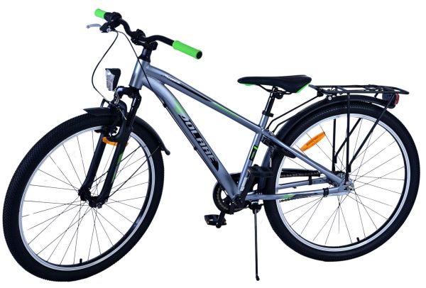 Volare Cross Kinderfiets - Jongens - 26 inch - donker Grijs - 3 Versnellingen