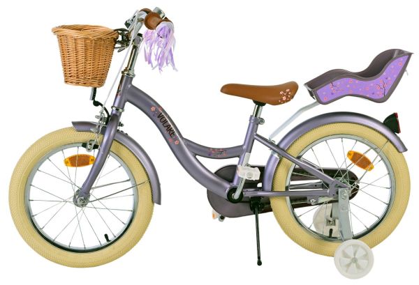 Volare Blossom Kinderfiets - Meisjes - 16 inch - Paars