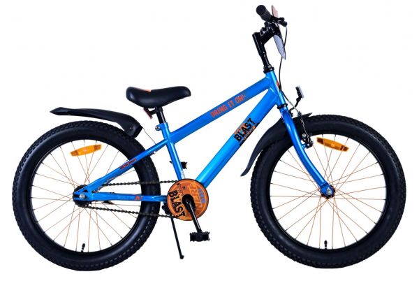 NERF Kinderfiets - Jongens - 20 inch - Satijn Blauw