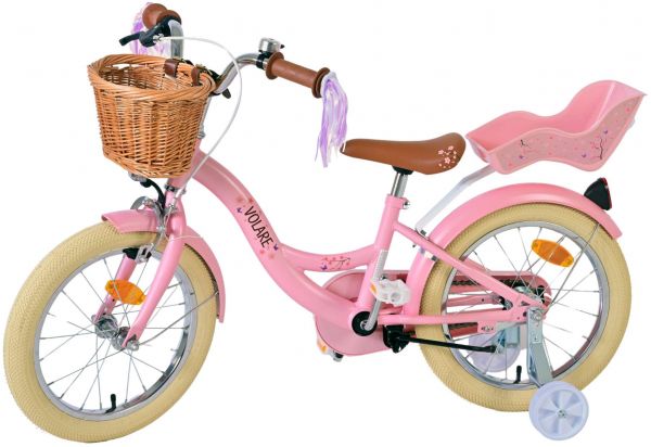 Volare Blossom Kinderfiets - Meisjes - 16 inch - Roze