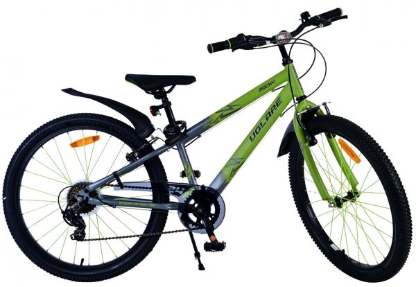 Volare Rocky Kinderfiets - 24 inch - Groen - 7 speed