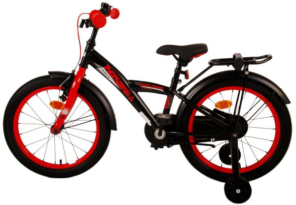 Volare Thombike Kinderfiets - Jongens - 18 inch - Zwart Rood