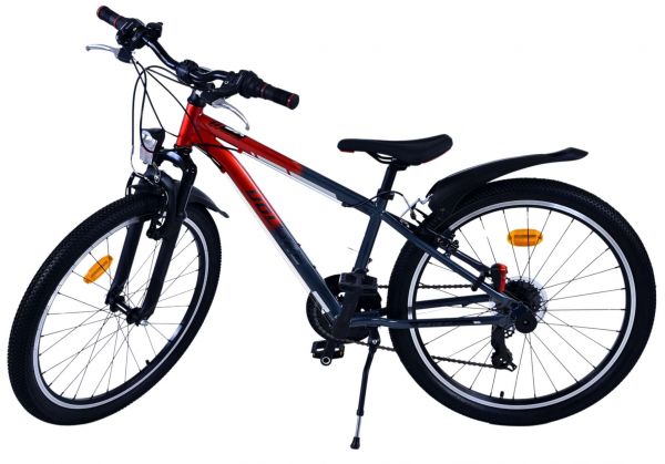 Volare XC Race Kinderfiets - 24 inch - 21 speed - Rood/Grijs