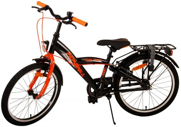 Volare Thombike Kinderfiets - Jongens - 20 inch - Zwart Oranje - Twee Handremmen