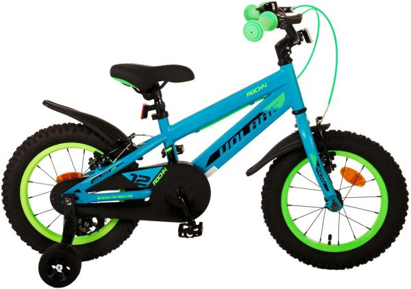 Volare Rocky Kinderfiets - Jongens - 14 inch - Groen - Twee handremmen