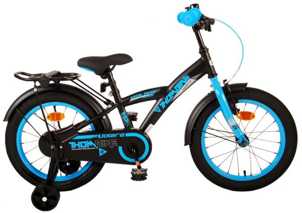 Volare Thombike Kinderfiets - Jongens - 16 inch - Zwart Blauw