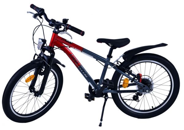 Volare XC Race Kinderfiets - 20 inch - 7 speed - Rood/Grijs