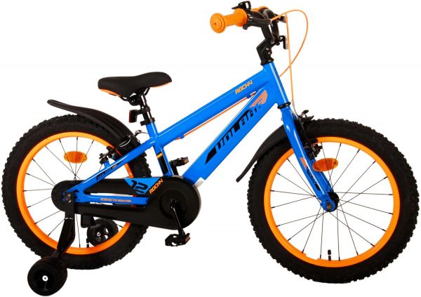 Volare Rocky Kinderfiets - Jongens - 18 inch - Blauw - Twee handremmen