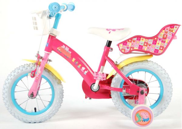 Peppa Pig Kinderfiets - Meisjes - 12 inch - Roze