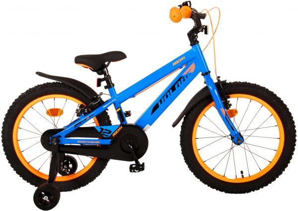 Volare Rocky Kinderfiets - Jongens - 18 inch - Blauw - Twee handremmen