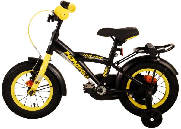 Volare Thombike Kinderfiets - Jongens - 12 inch - Zwart Geel