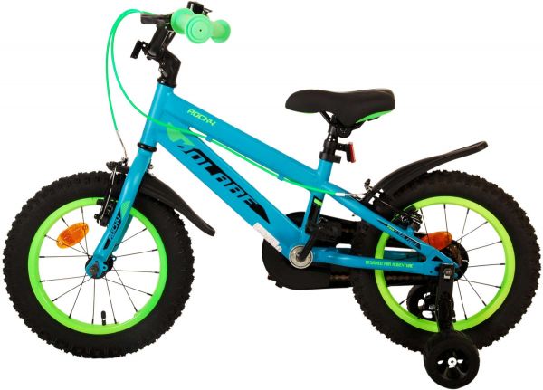 Volare Rocky Kinderfiets - Jongens - 14 inch - Groen - Twee handremmen