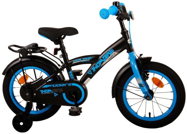 Volare Thombike Kinderfiets - Jongens - 14 inch - Zwart Blauw