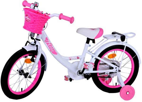 Volare Ashley Kinderfiets - Meisjes - 16 inch - Wit