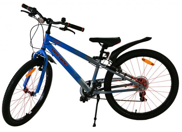 Volare Rocky Kinderfiets - 24 inch - Blauw - 7 speed