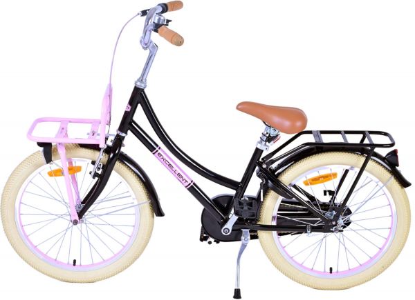 Volare Excellent Kinderfiets - Meisjes - 20 inch - Zwart